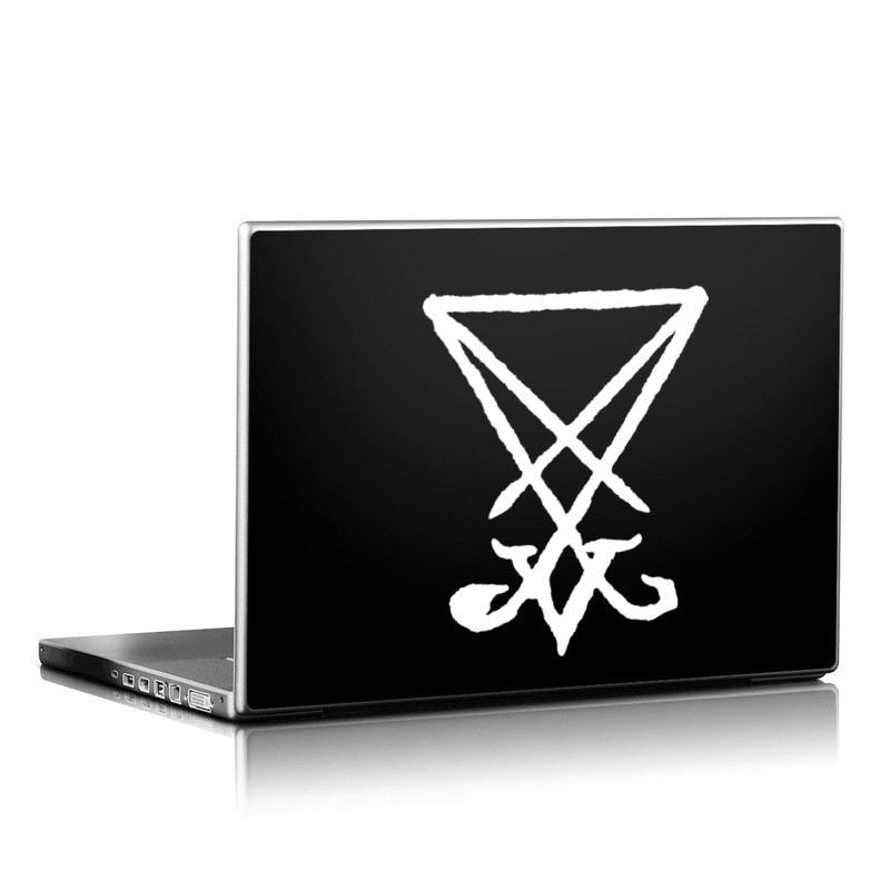Sigil of Lucifer Die Cut Vinyl Sticker – Occult Baphomet Satanic Pentagram Satan