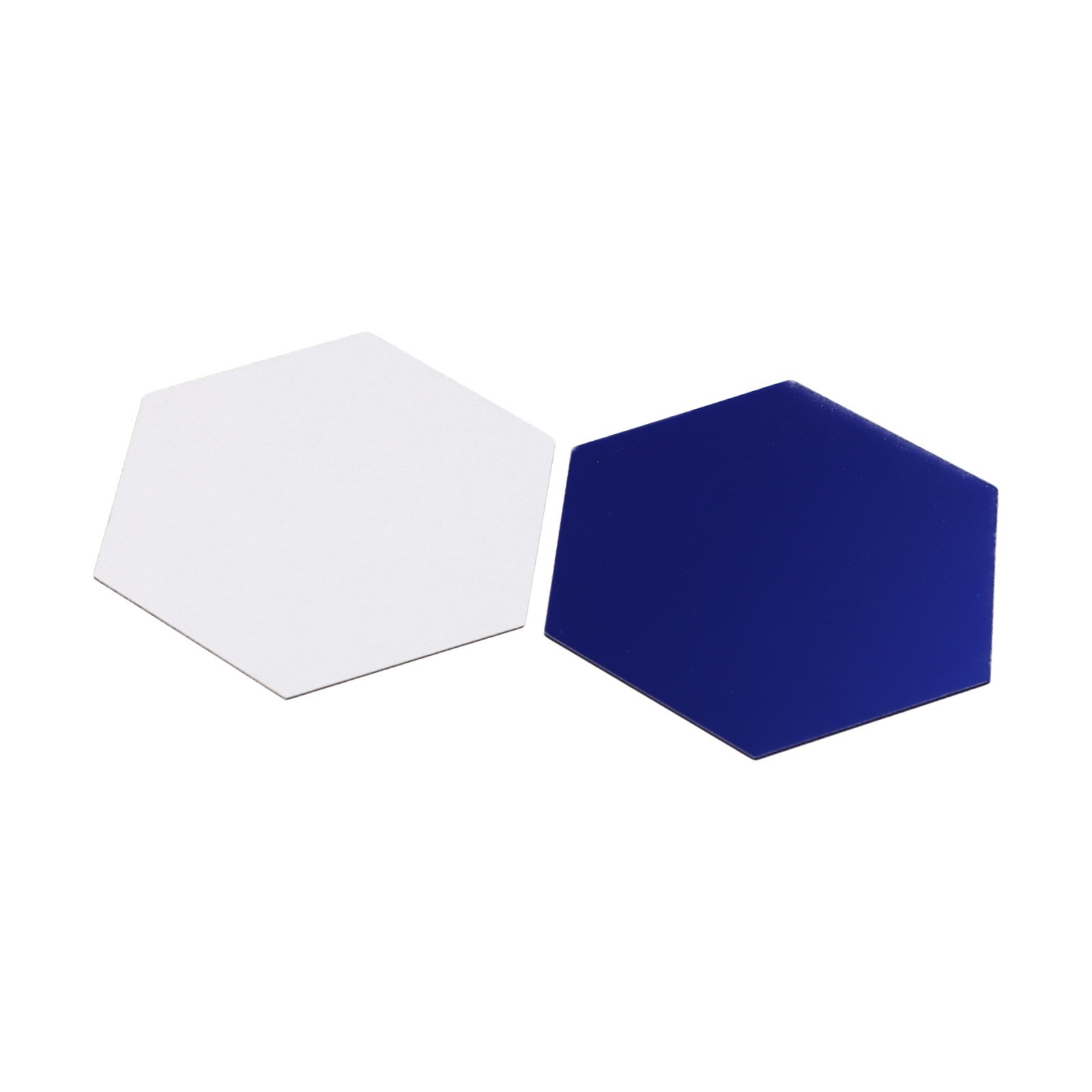 Exquisite Hexagon Mirror Stickers Pack of 12 Perfect for Christmas and Carnival