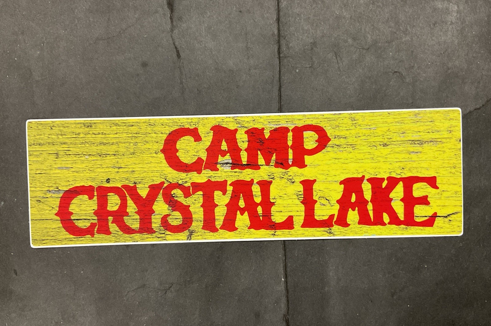 9” Camp Crystal Lake Vinyl Sticker Decal Jason Voorhees Friday The 13th