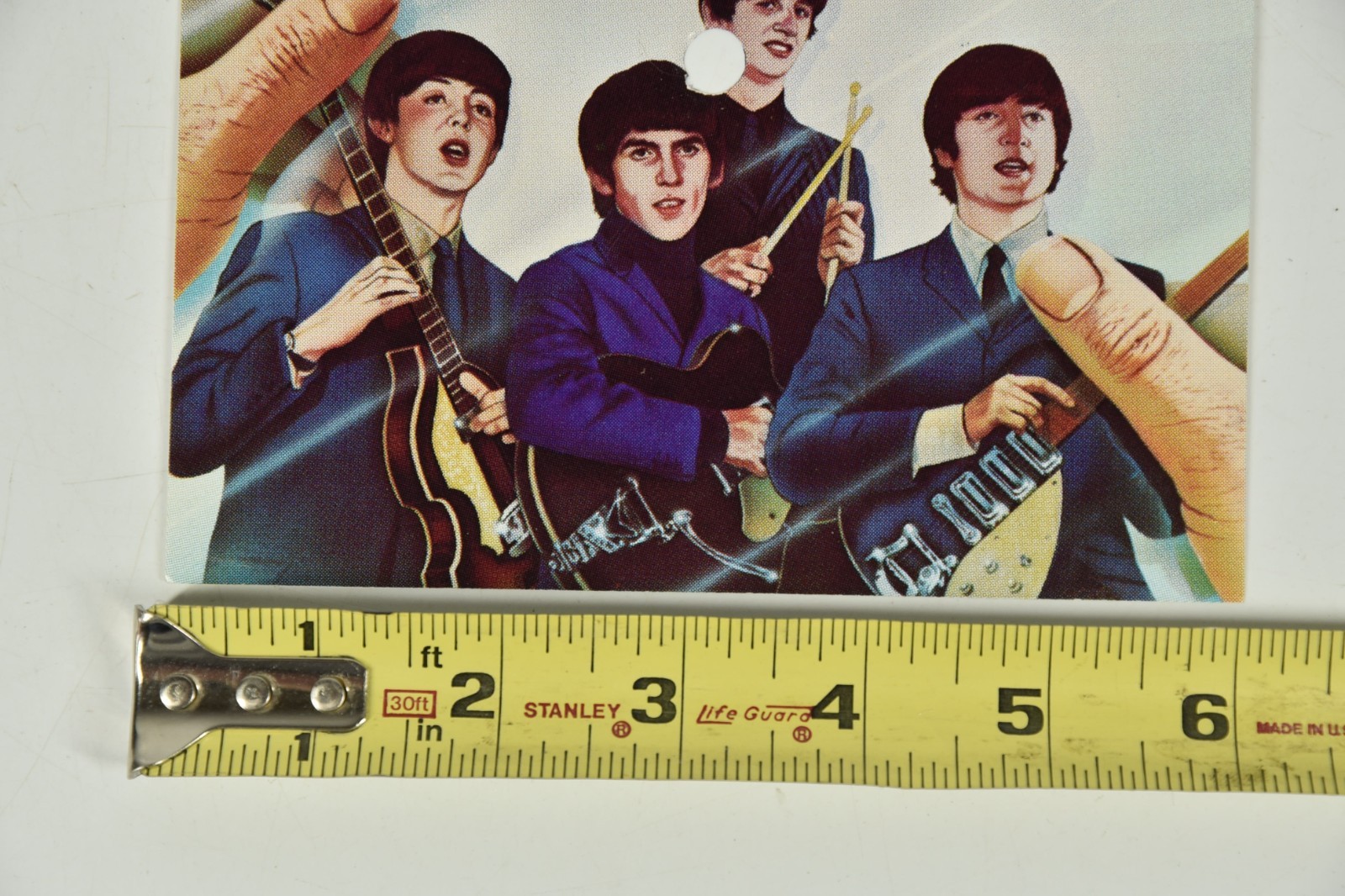 Vintage The Beatles Rock 'n' Roll Album Art 6" Art Print 45 Record Paper ONLY