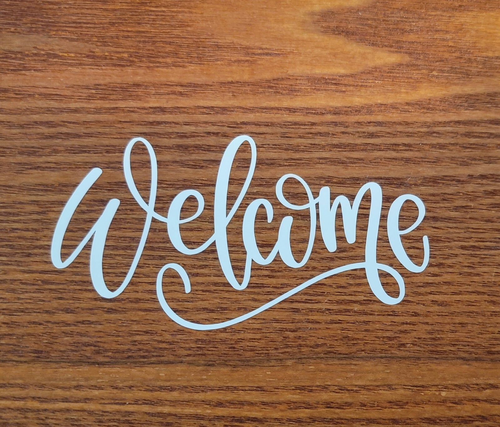 WELCOME Home Waterproof Sticker Text Quote Mirror Vinyl Door Permanent Decal