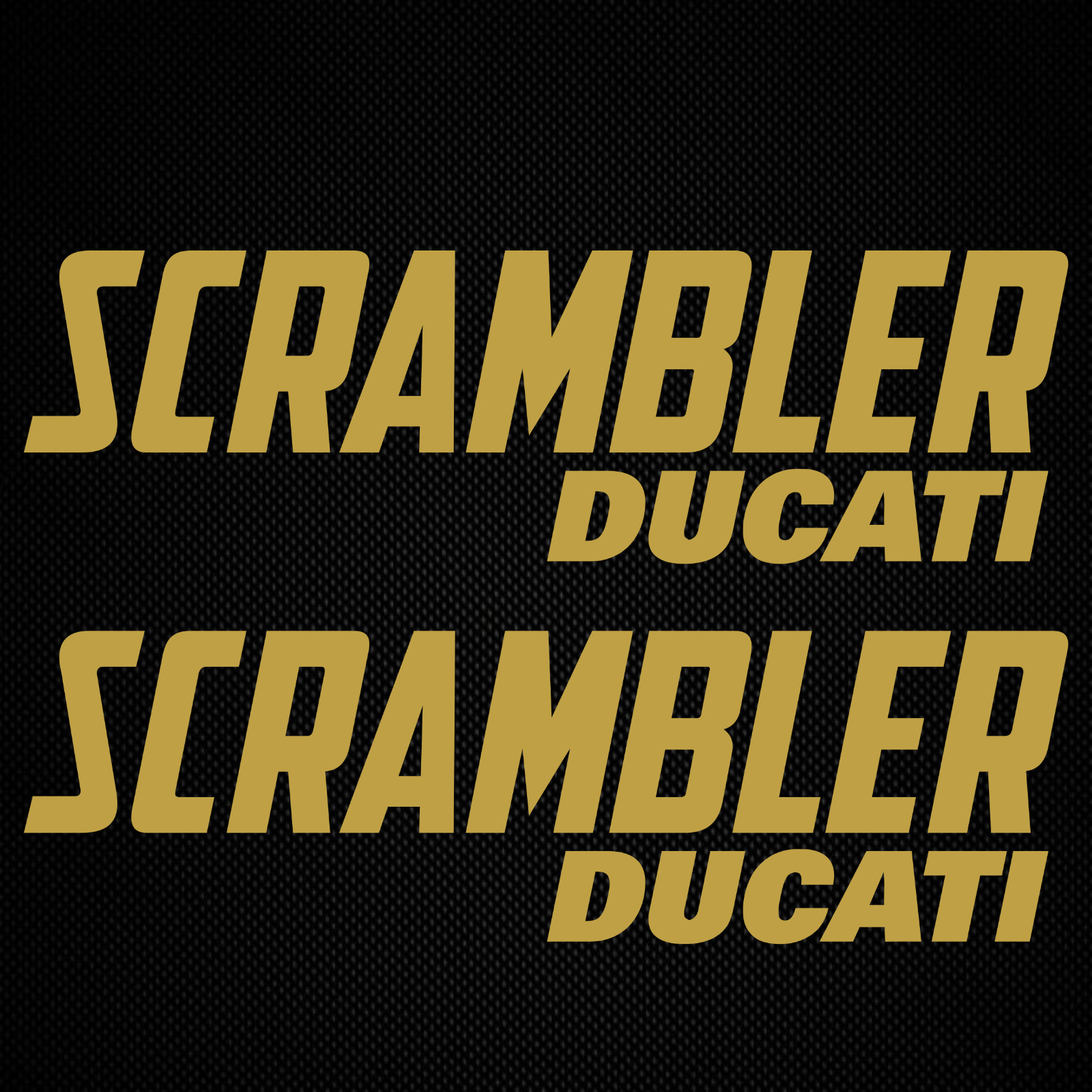 Ducati Scrambler decals tank stickers replacement for motorcycle side