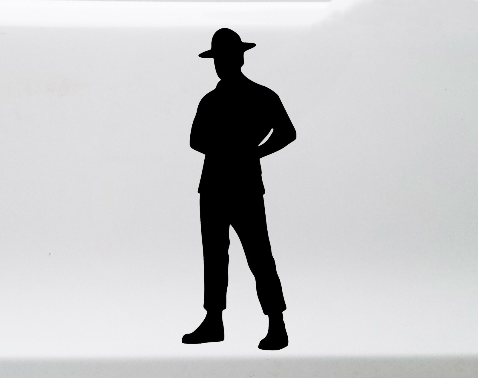 Drill Instructor Sergeant Vinyl Decal – Boot Camp Male Turned – Die Cut Sticker