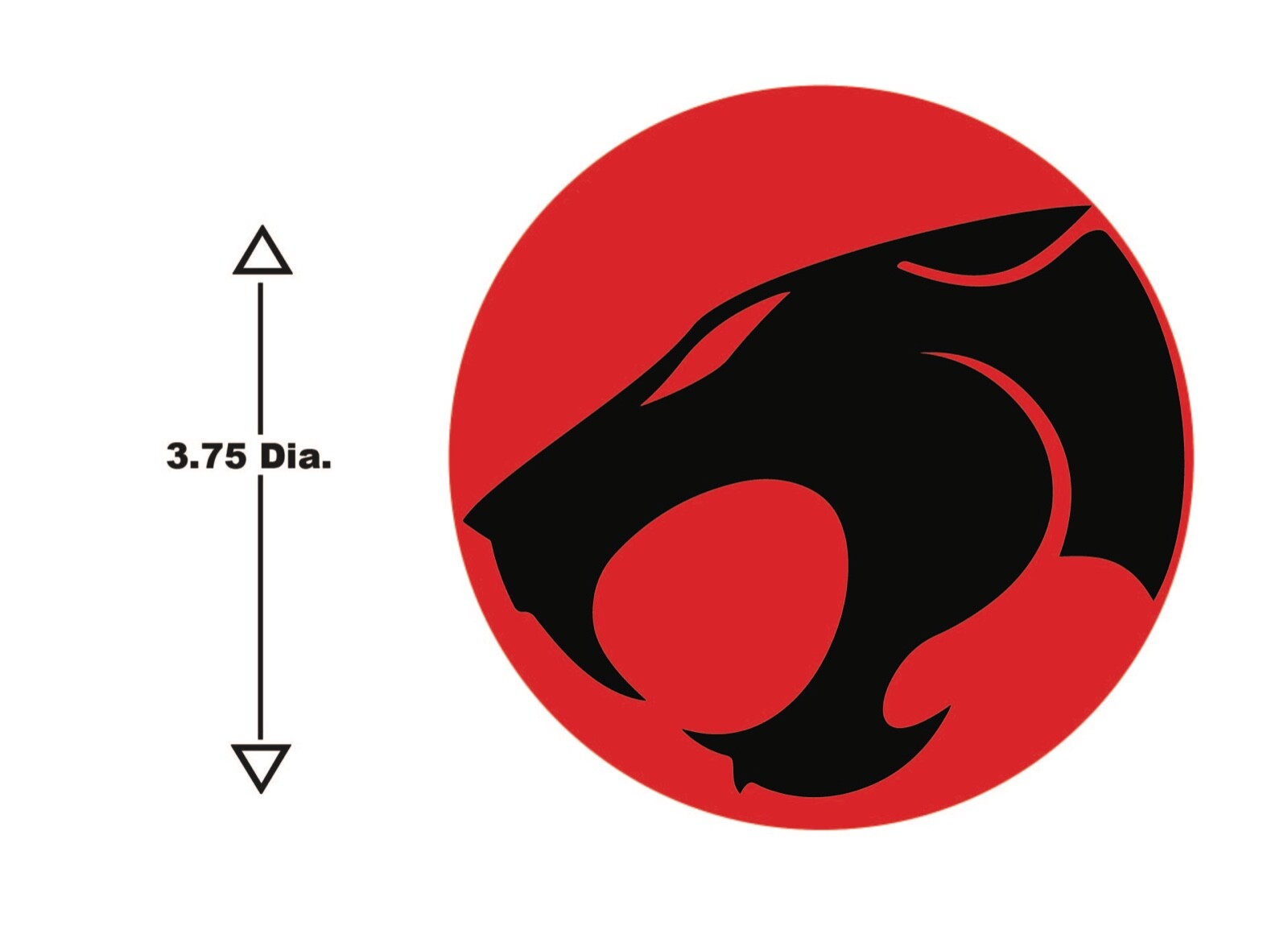 1980s Cartoons: Thundercats Logo Decal