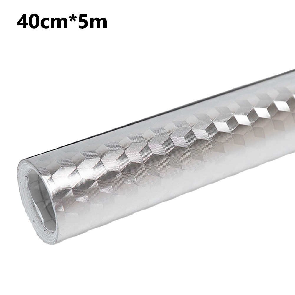 Easy to Apply Kitchen Countertop Sticker Oilproof & Waterproof 5M Length