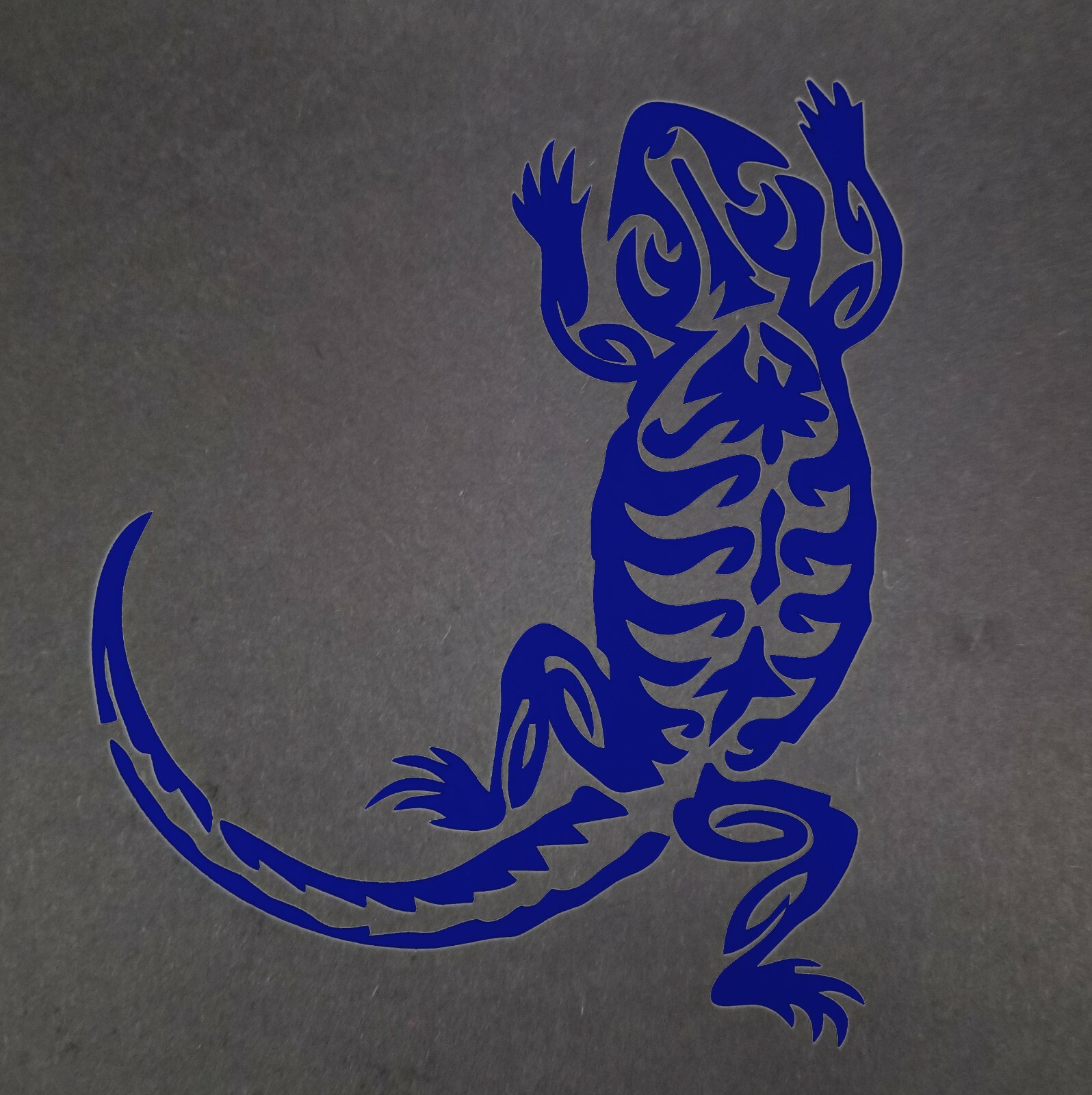 Lizard Tribal Decal Sticker CNC Cut Choose from 6 colors! FreeShip!