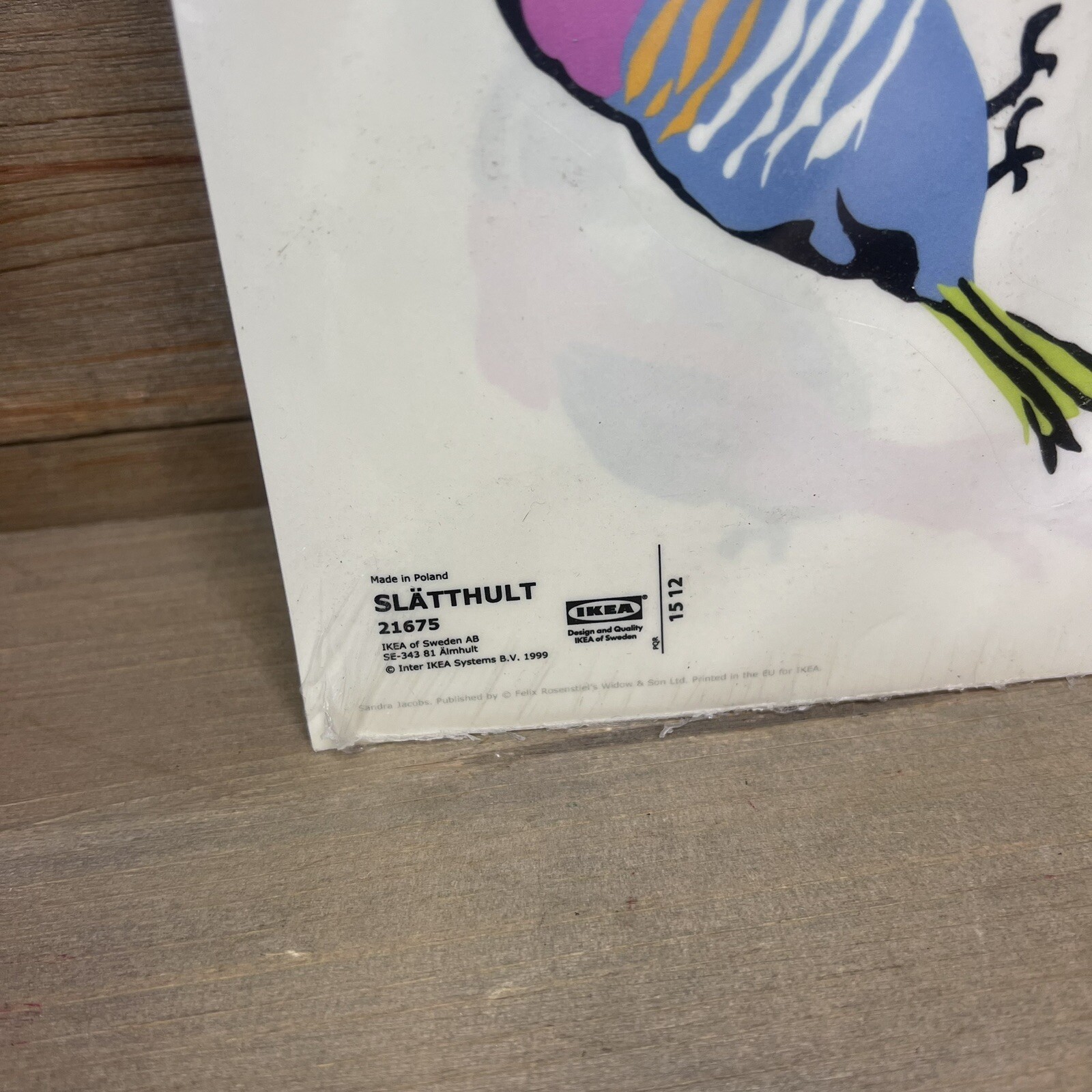 IKEA Slatthult Sandra Jacobs Birds Wall Art Decals Stickers 2014 New Sealed