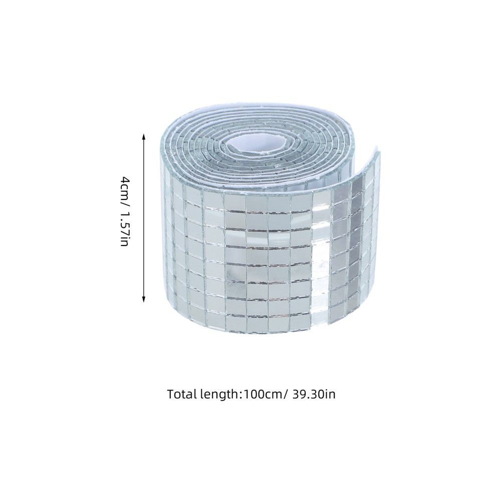 4 Rolls Mosaic Small Craft Tiles Adhesive Squares