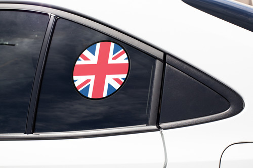 United Kingdom Flag Circle Sticker Decal