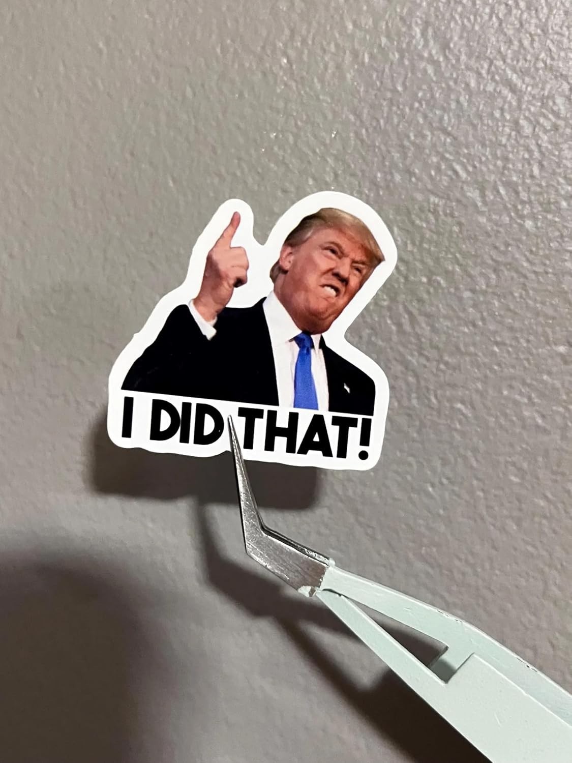 Trump “I DID THAT!” Vinyl waterproof Stickers 100pc Decals Car Gas Pump