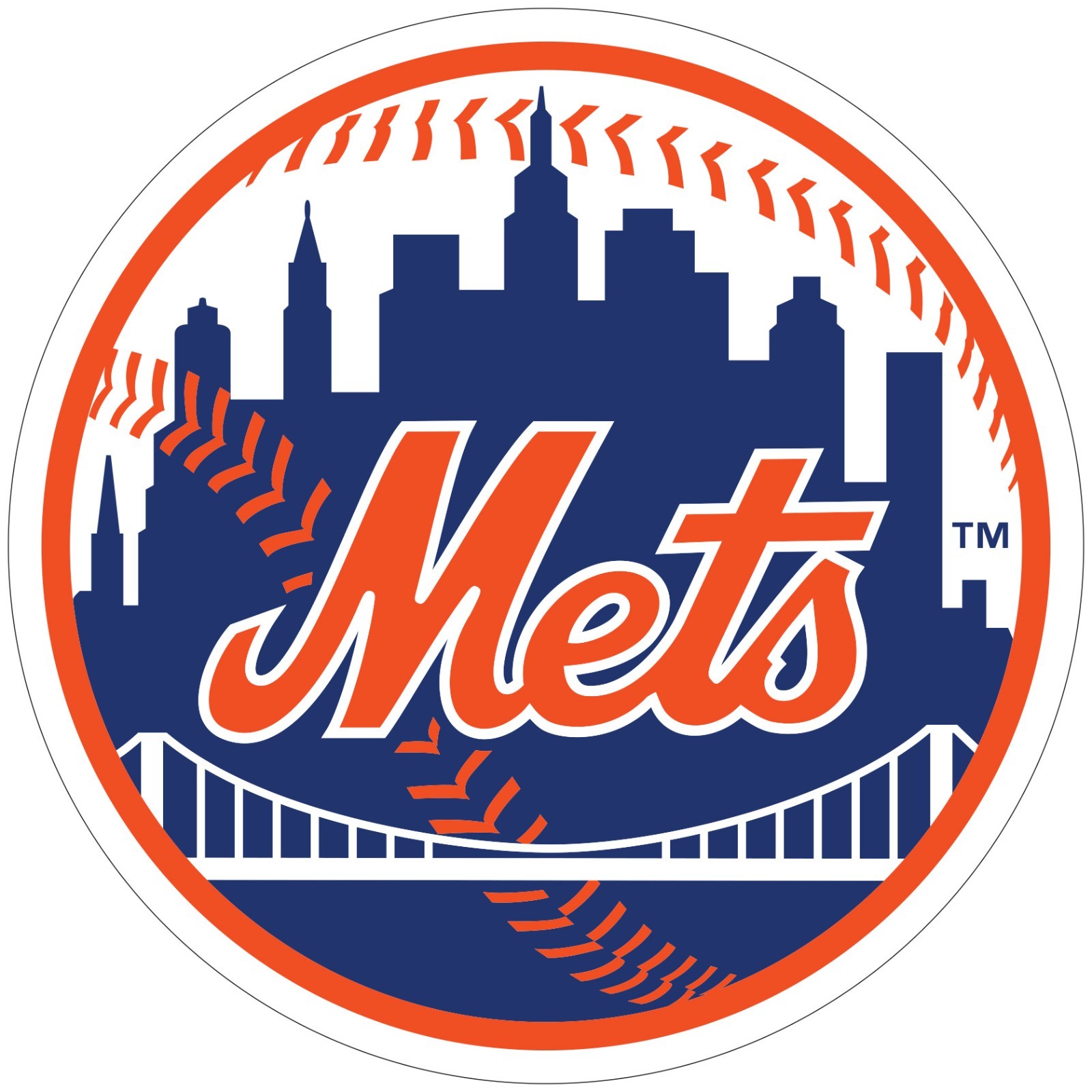 New York Mets Indoor Wall Vinyl Decal Sticker 5" – 52"
