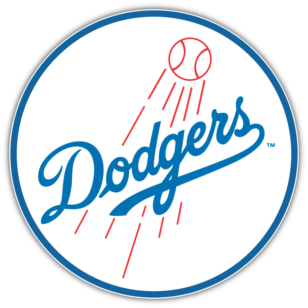Los Angeles Dodgers MLB Baseball Sport Logo Car Bumper Sticker Decal "SIZES"