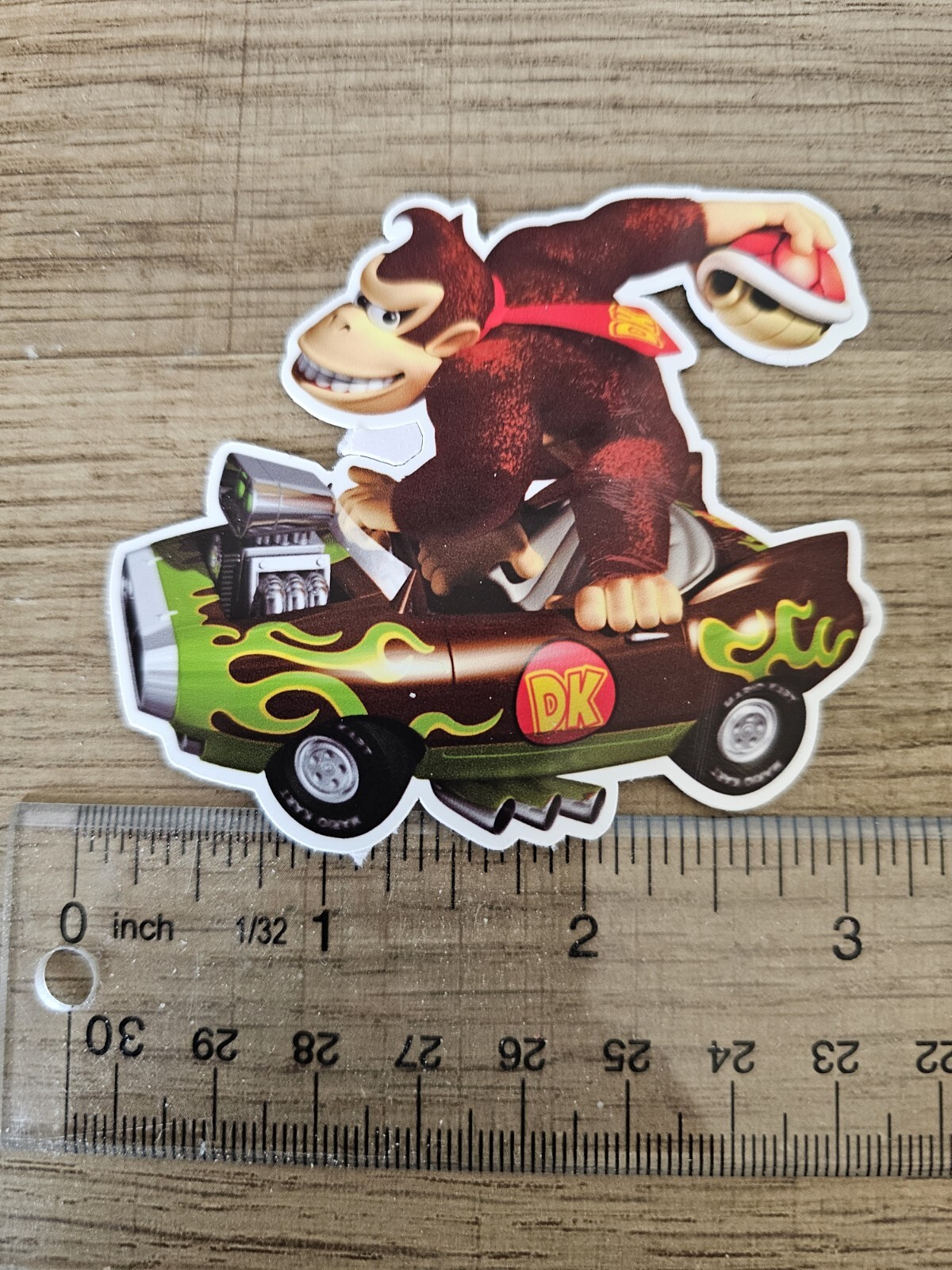 Racing Donkey Kong Sticker