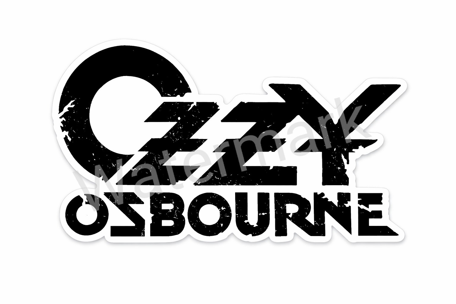 Ozzy Osbourne Decal Laminated Vinyl Sticker Car Truck Window Laptop 06