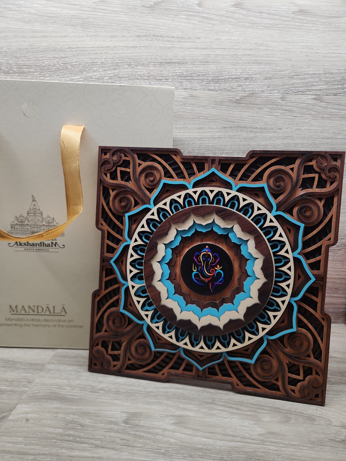 Mandala Is Hidu Decorative Art Representing The Harmony Of The Universe (Unique)