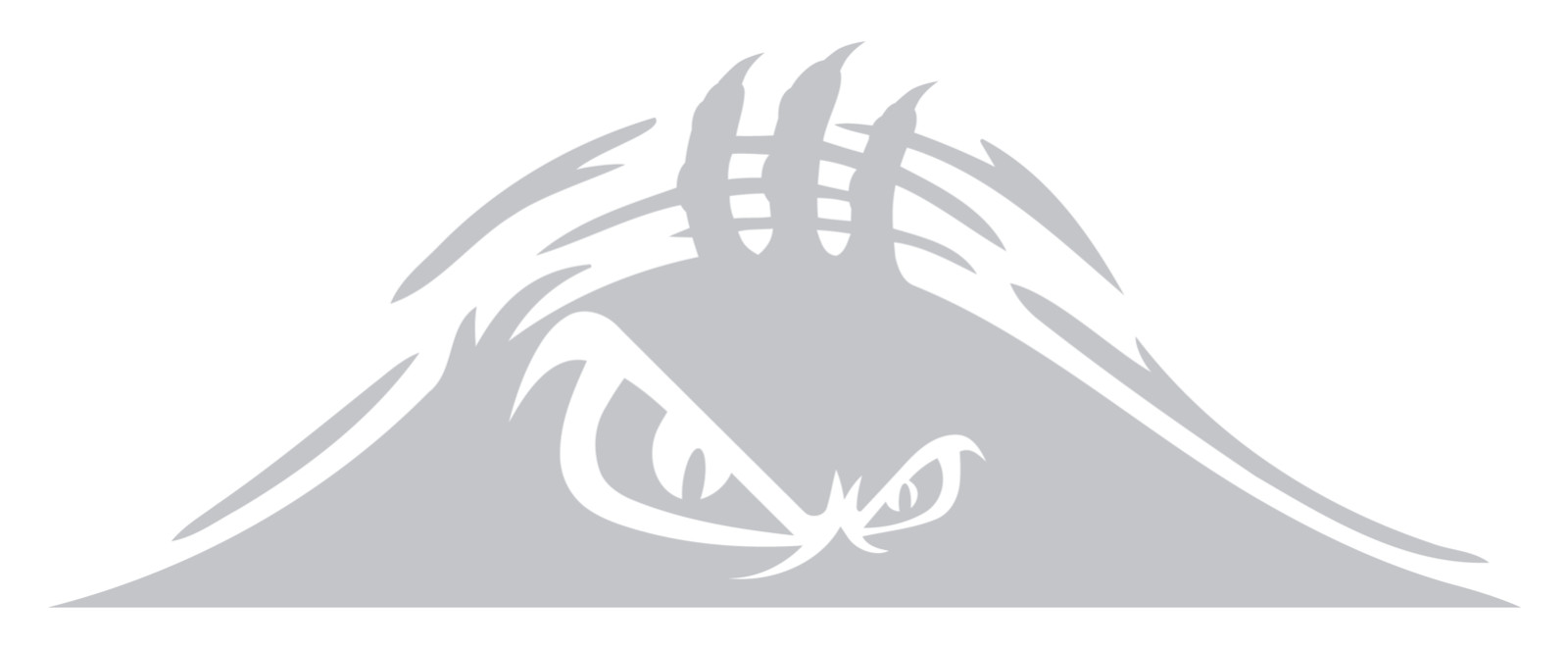 Peeking Angry Eyes Vinyl Decal Made in USA Assorted colors & sizes Auto 6+yrs