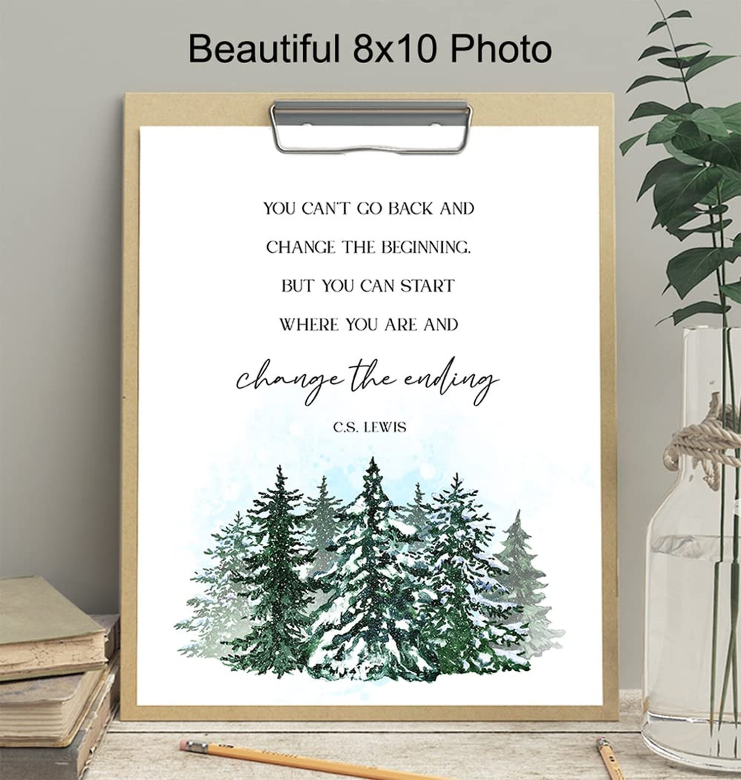 Motivational Positive Inspirational Quotes Decor Wall Art – Uplifting Encoura…
