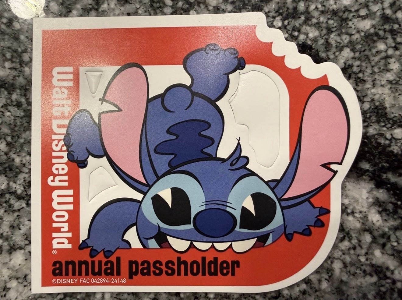 Disney Stitch Removable Vinyl Decal AP Magnet Lilo & Stitch