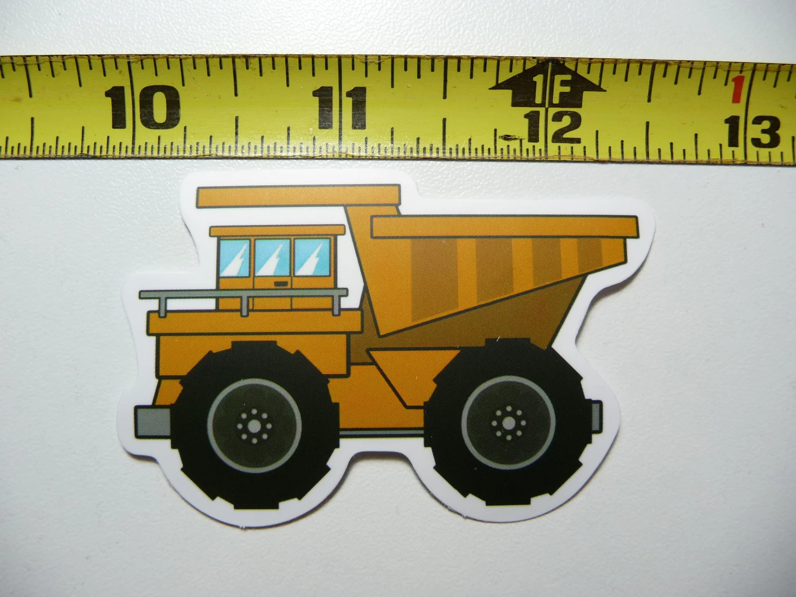 MINE MINING HEAVY DUTY DUMP TRUCK SMALL STICKER DECAL FUN FUNNY CONSTRUCTION