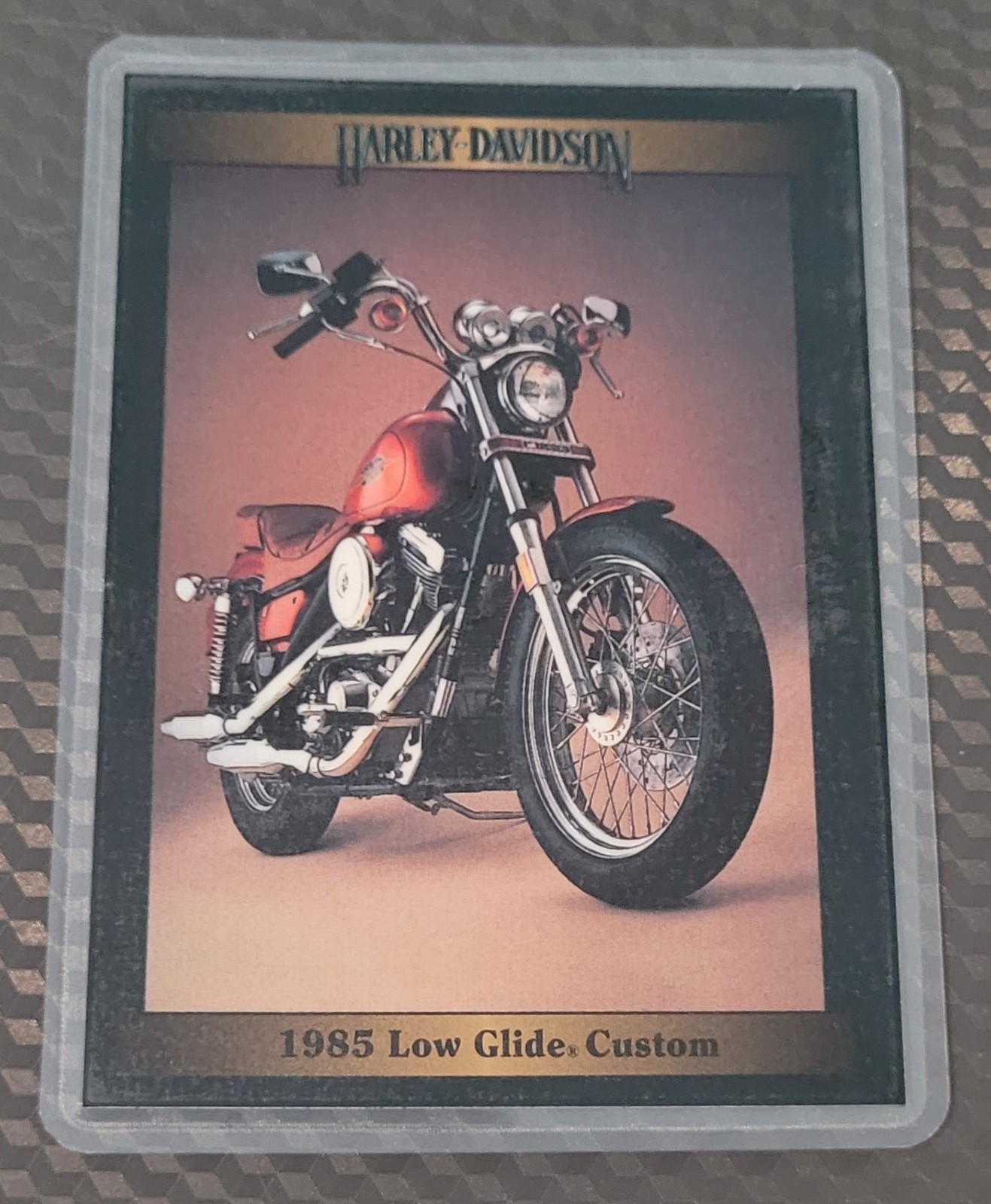 Harley Davidson Vintage Collectible Card Fridge/Locker/Cabinet Laminated Magnets