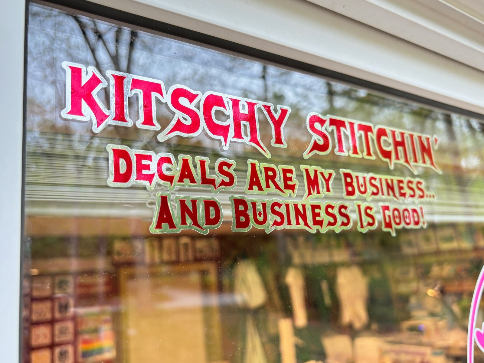 Custom Made For YOU! Megadeth Style Decal Many Options ".. Is My Business"