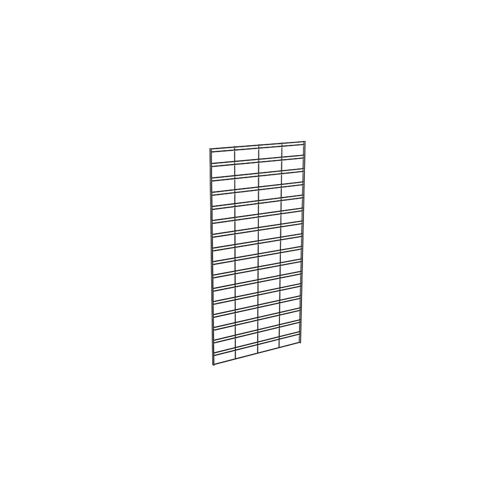 2' W x 4' H Slatgrid Panels – Black Econoco P3STG24B (Pack of 3)