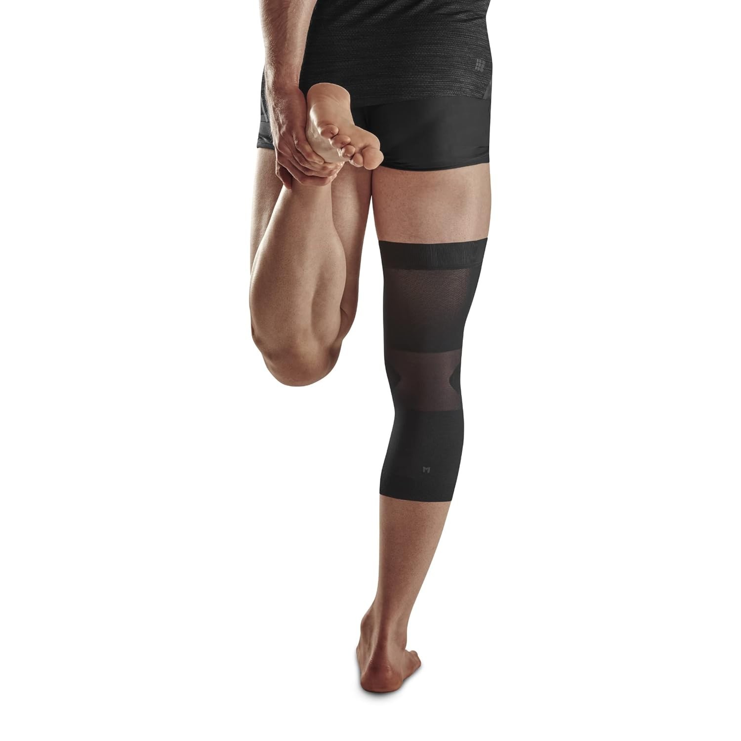 Light Support Knee Sleeve, Black, Unisex, L Large