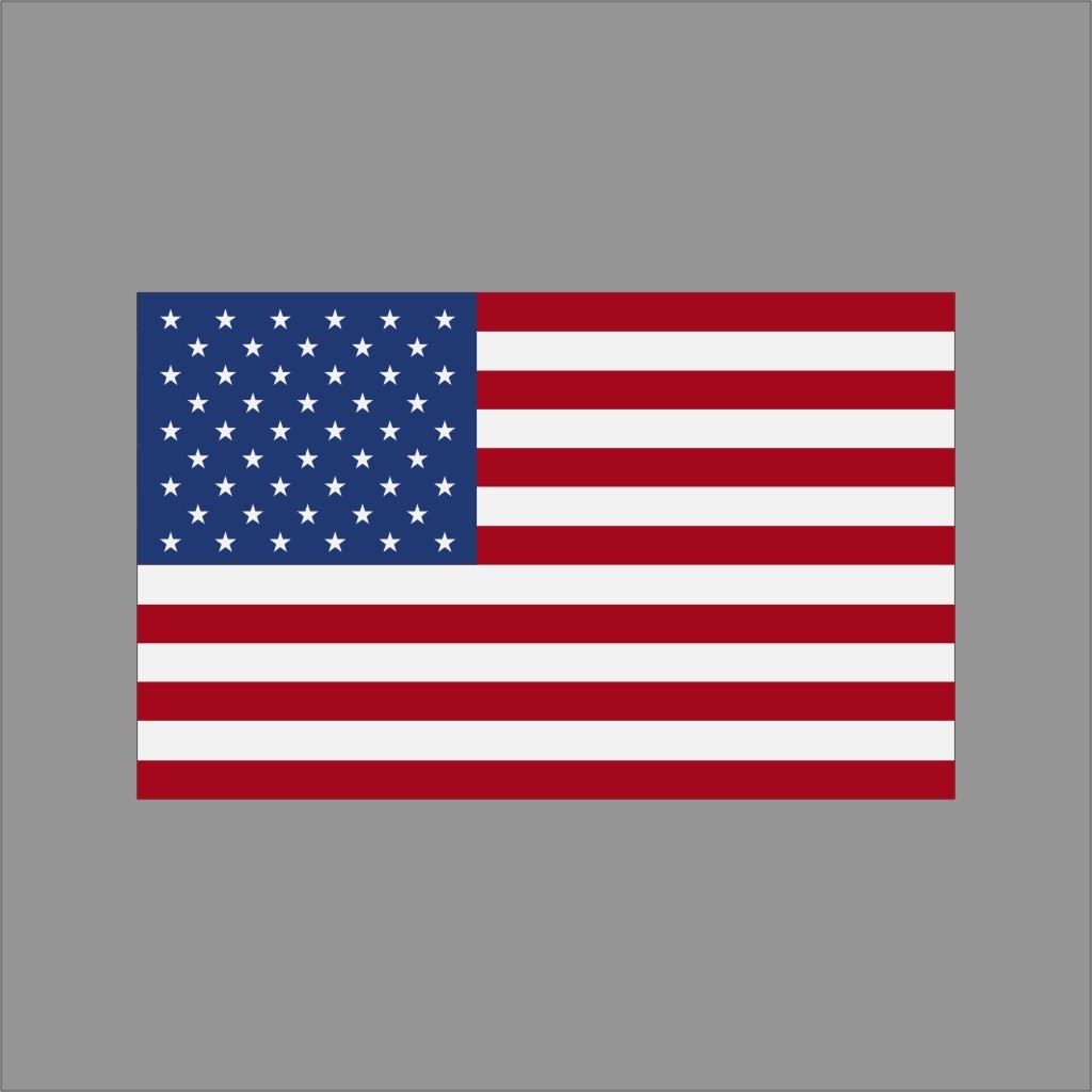American Flag Patriotic Wall Car Window Vinyl Decal Sticker Graphic