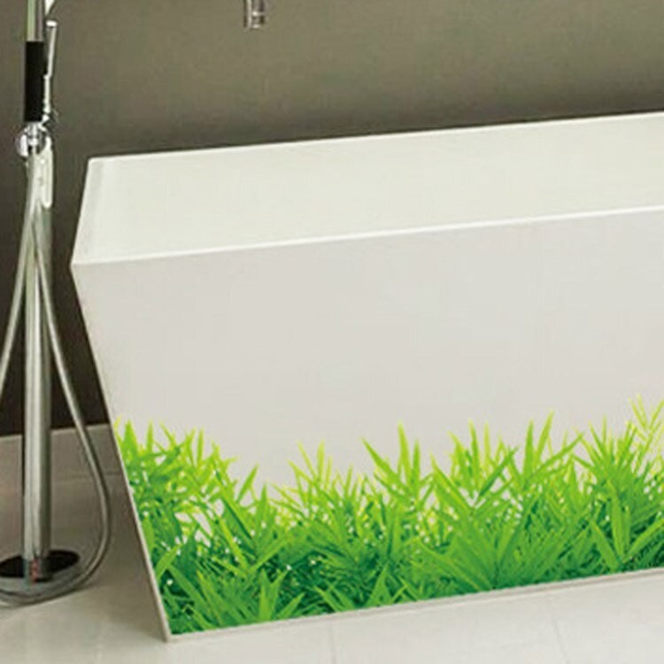 Wall Sticker Grass Decal Removable Vinyl Mural Garden Art Bedroom Home Decor