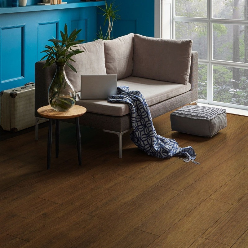 Wood Texture Floor Sticker Waterproof Wallpaper Tiles Desk Sticker Non-Slip