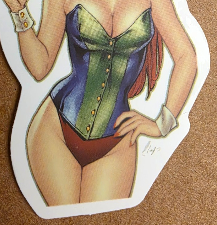 Halloween Sticker Girl Clown Zombie Gothic Punk Rock Emo Metal Comic Anime Manga