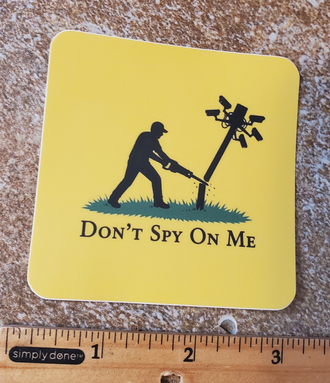 Anti-Flock Camera Stickers *5* YEAR WARRANTY Don't Spy On Me