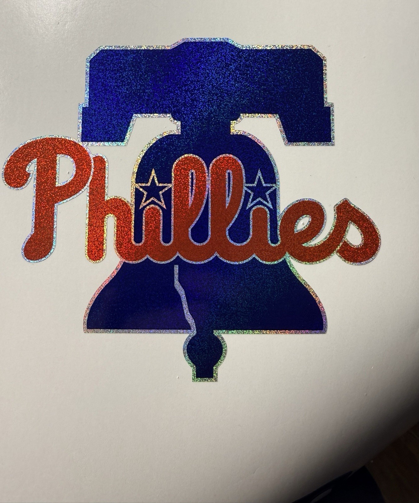 Philadelphia Phillies Holographic Tiny Sparkle Vinyl Decal