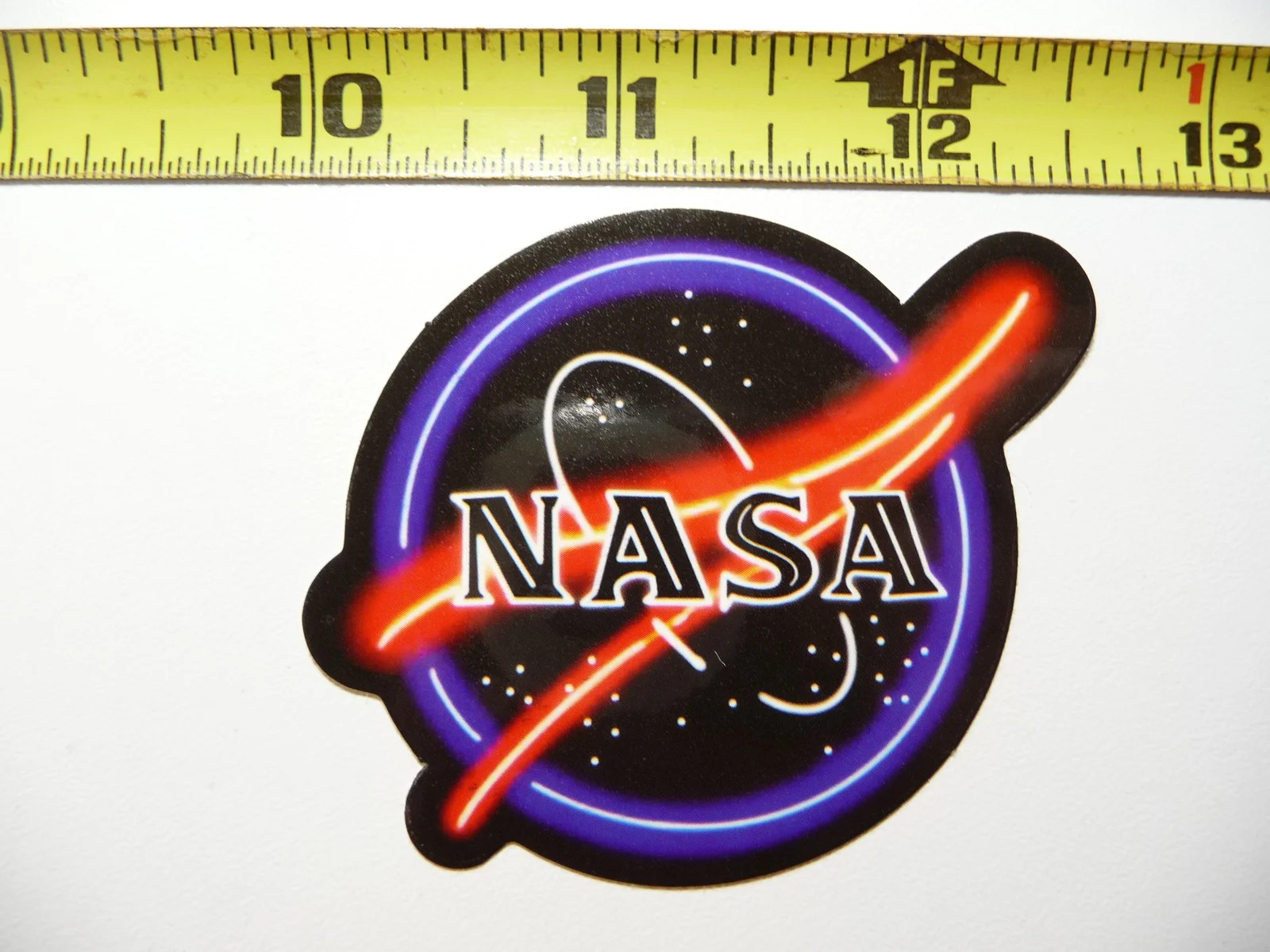 SPACE EXPLORATION NASA PLANET NEON STYLE SMALL STICKER DECAL COLORFUL FUNNY