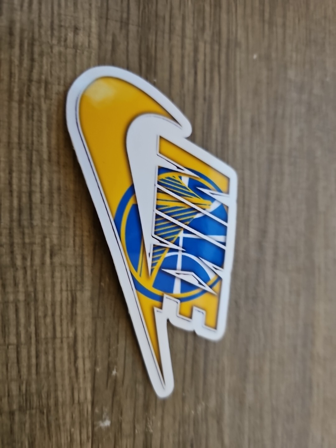 Golden State Warriors Nike Vinyl Sticker