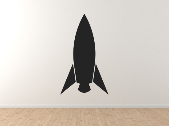 Model Rocket Ship #5 – American Rocketry Hobby Launch Fins – Vinyl Wall Decal