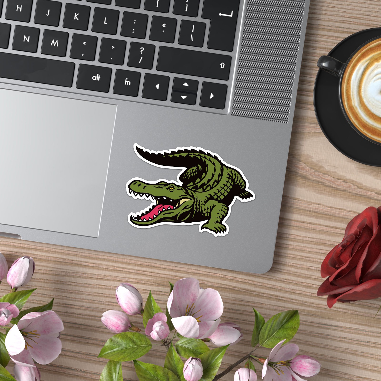 Gator Croc Alligator – Vinyl Decal Sticker – Car Window Laptop – ebn9896