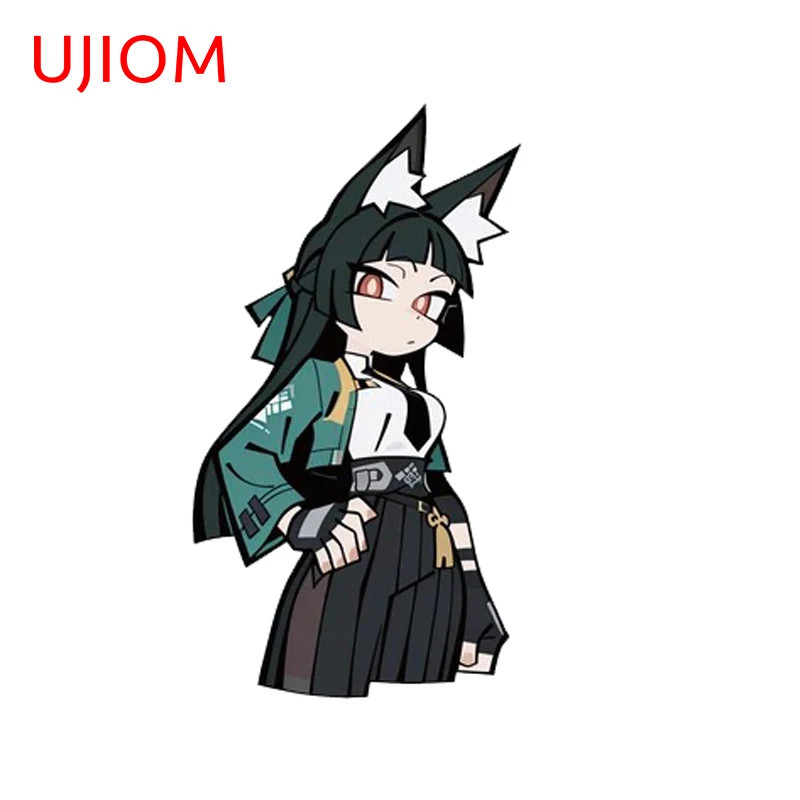 UJIOM Hoshimi Miyabi Wall Sticker Enchanting Interesting Customizable Decal