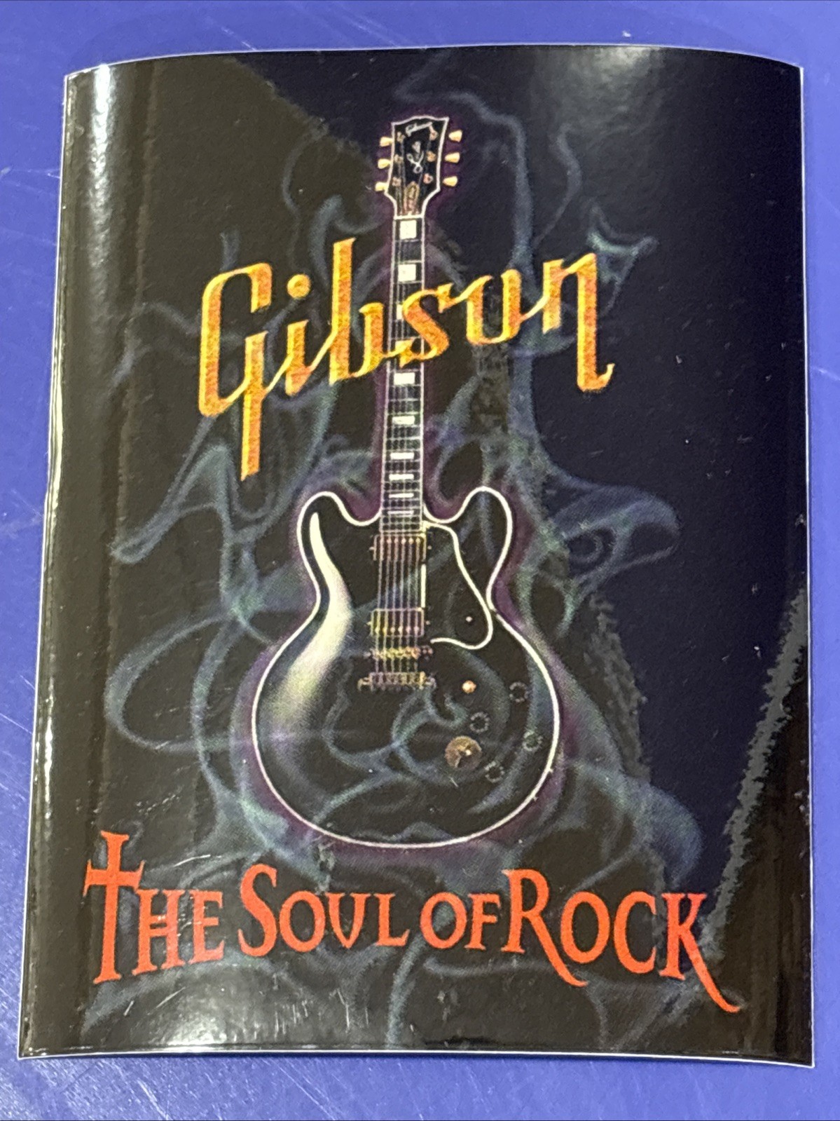 Set of 3 Gibson Guitar Advertising/Promo Self-Adhesive Stickers NEW