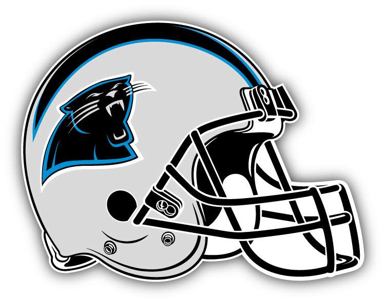 Carolina Panthers NFL Football Sport Logo Car Bumper Sticker Decal "SIZES"