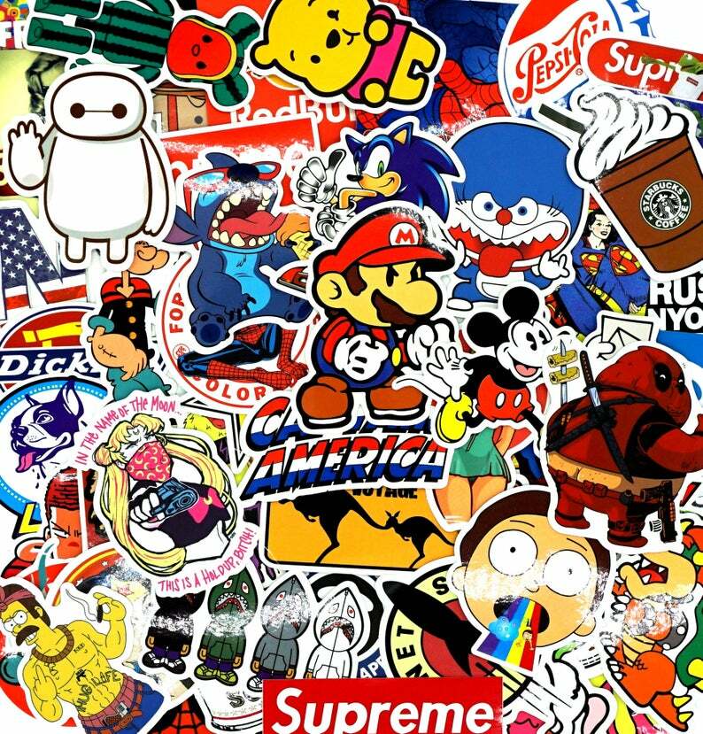 Ultimate Sticker Bombing Pack – 100 Awesome Stickers/Decals – Ships from Florida