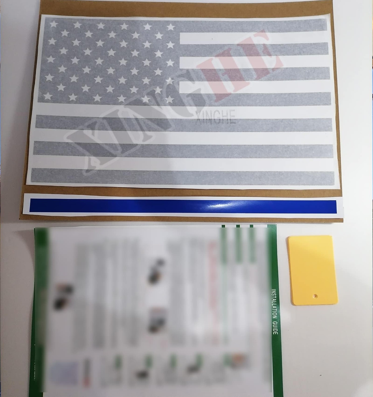 American Flag Decals for 20192025 Chevy Silverado GMC Sierra Rear Window