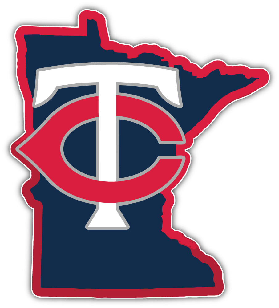 Minnesota Twins MLB Baseball Sport Logo Car Bumper Sticker Decal "SIZES"