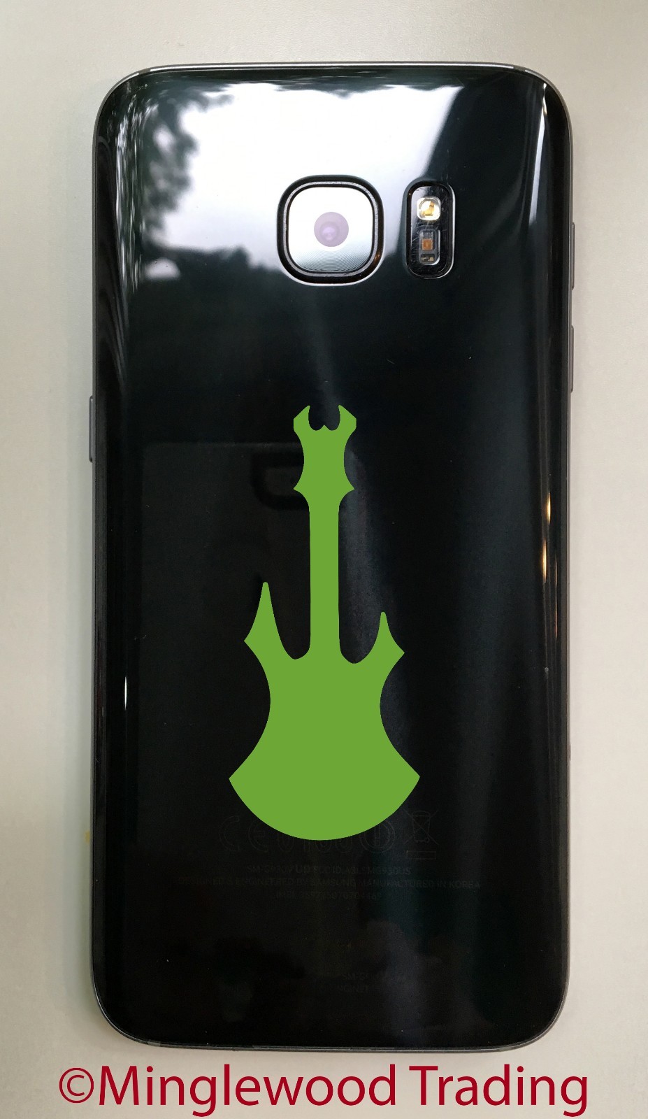 Electric Guitar | Vinyl Decal Sticker | Heavy Metal Rock and Roll |