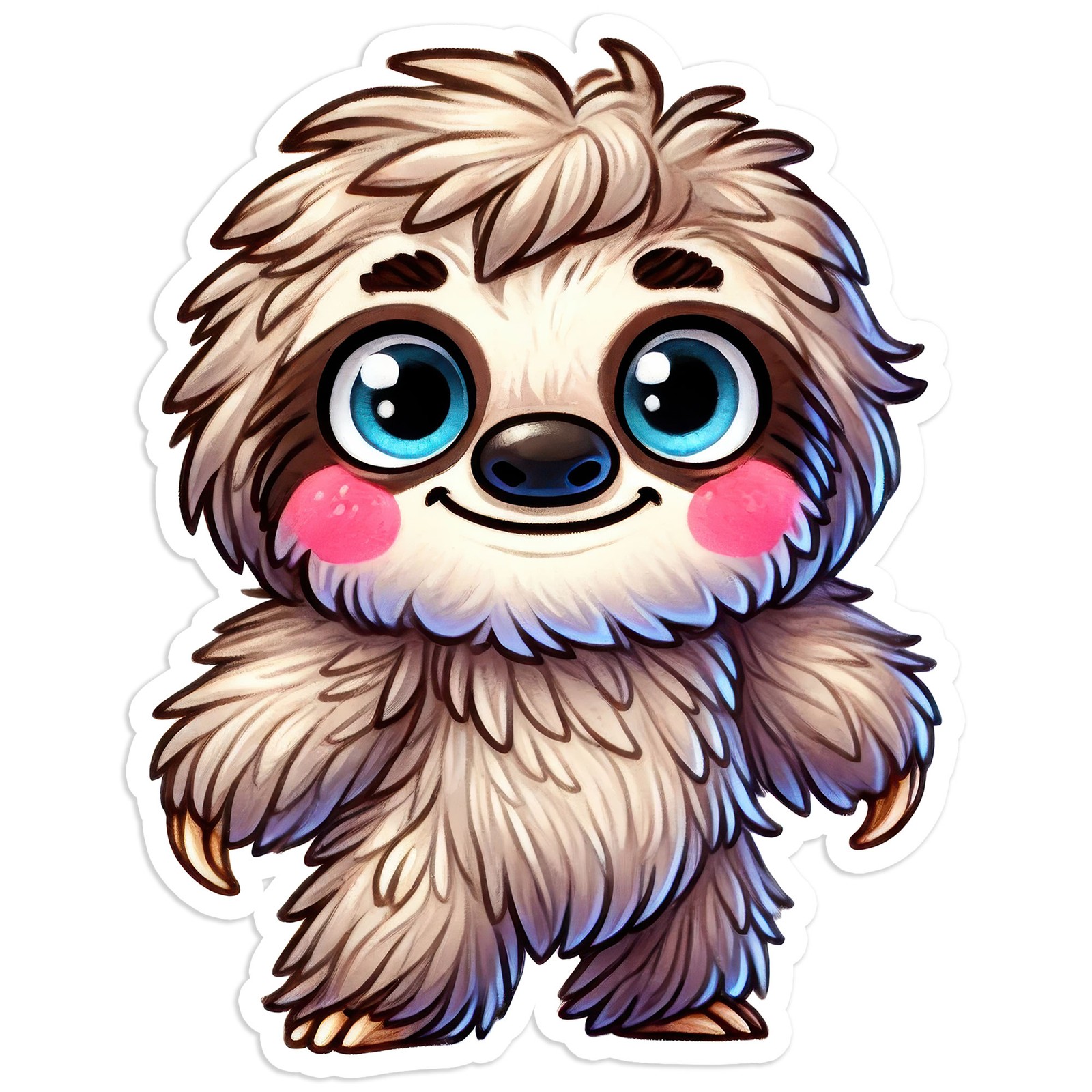 Cute Sloth – Vinyl Decal Sticker – Car Window Laptop – #453