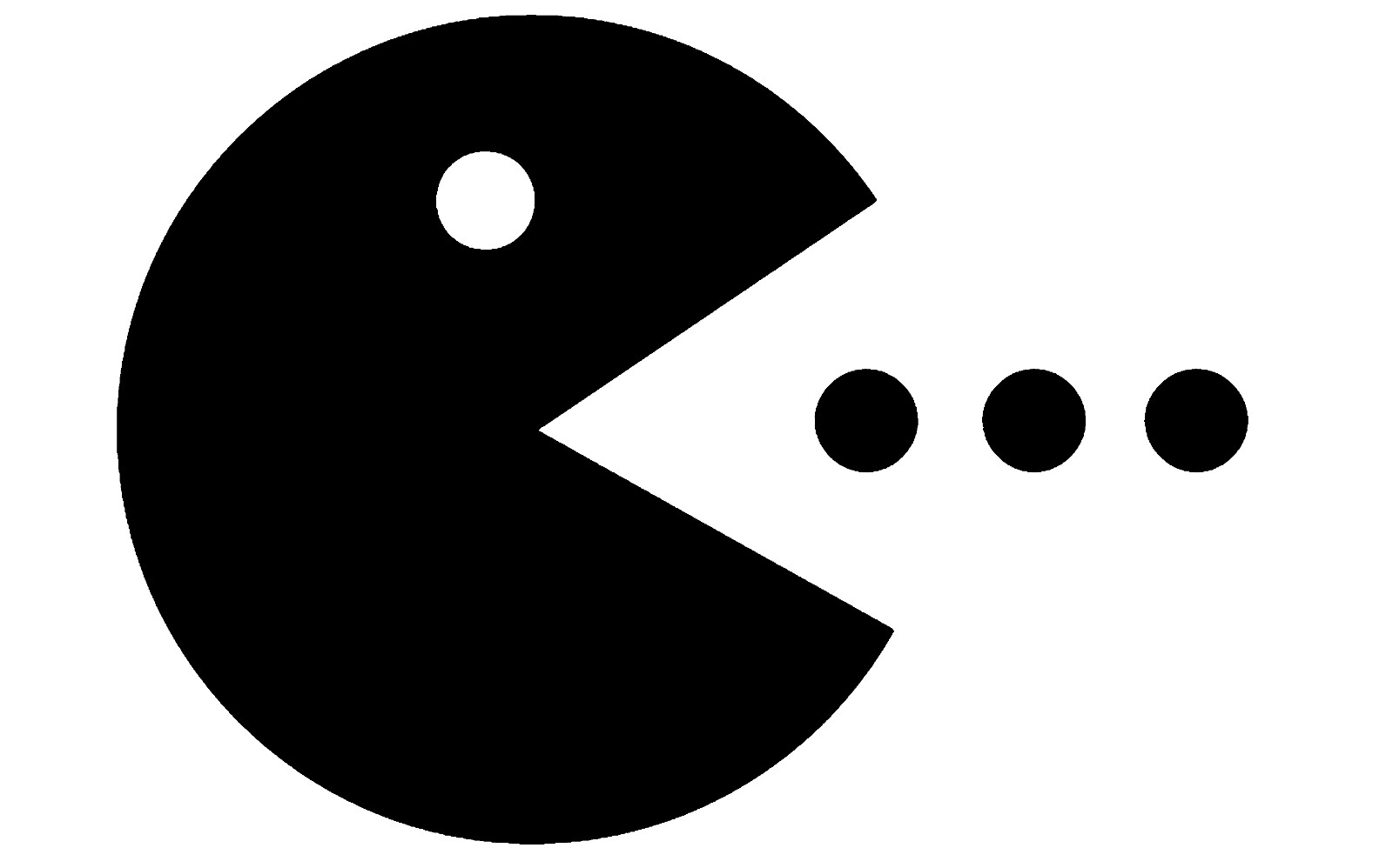 PAC-MAN, PACMAN, Decal Stickers for Cars, Windows, Laptops, Walls, Tablets