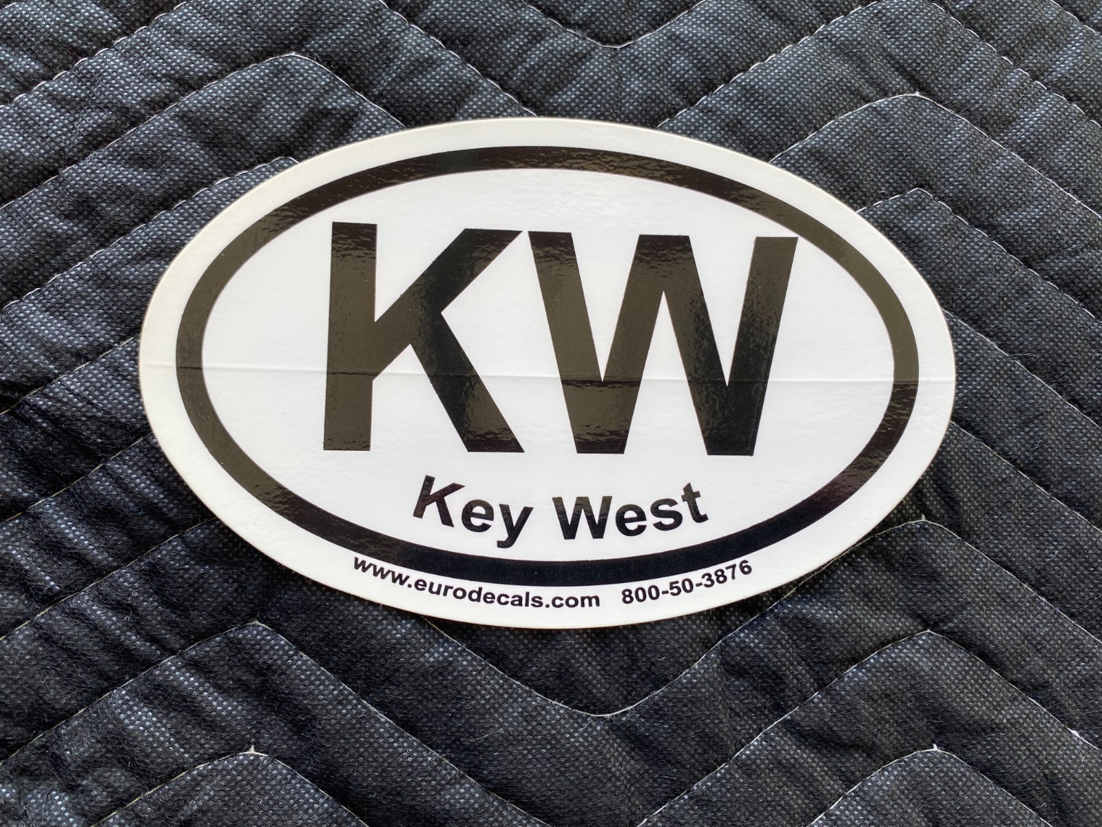 7" x 4.5" Key West Sticker