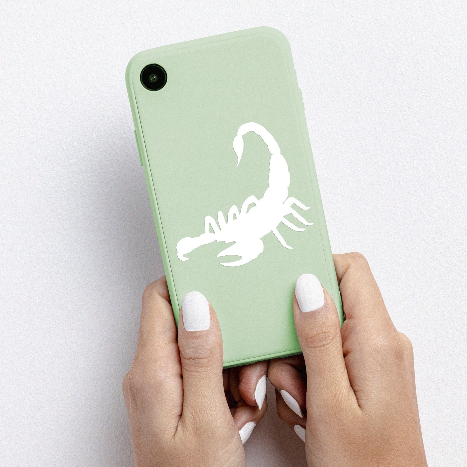 Scorpion V4 Vinyl Decal – Scorpio Zodiac Tribal Sticker for Car Truck Laptop