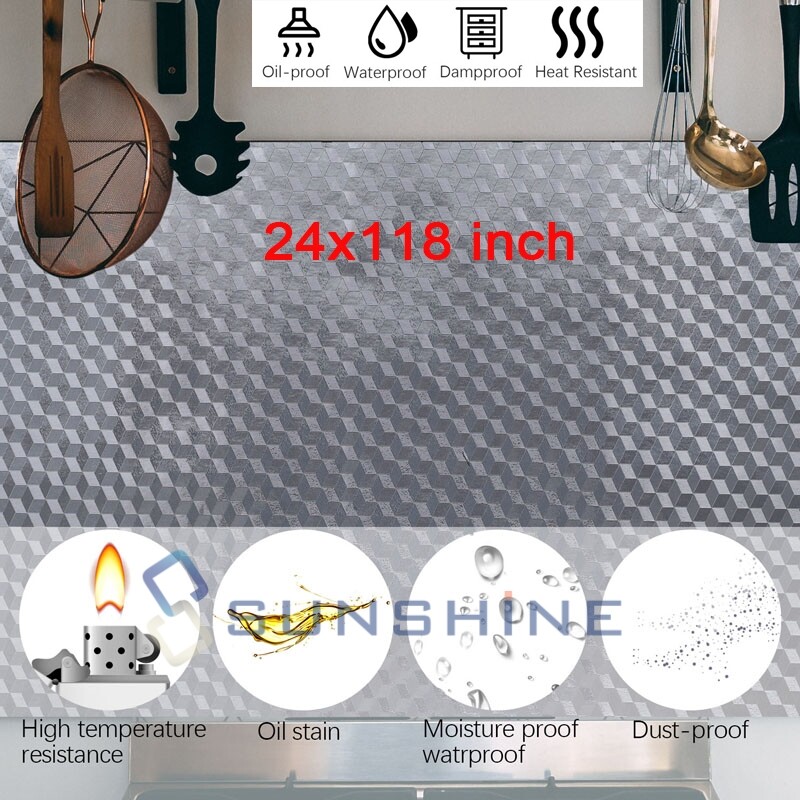 Papel Tapiz Removible Para De La Pared Del Cocina Autoadhesivo A Prueba De Agua