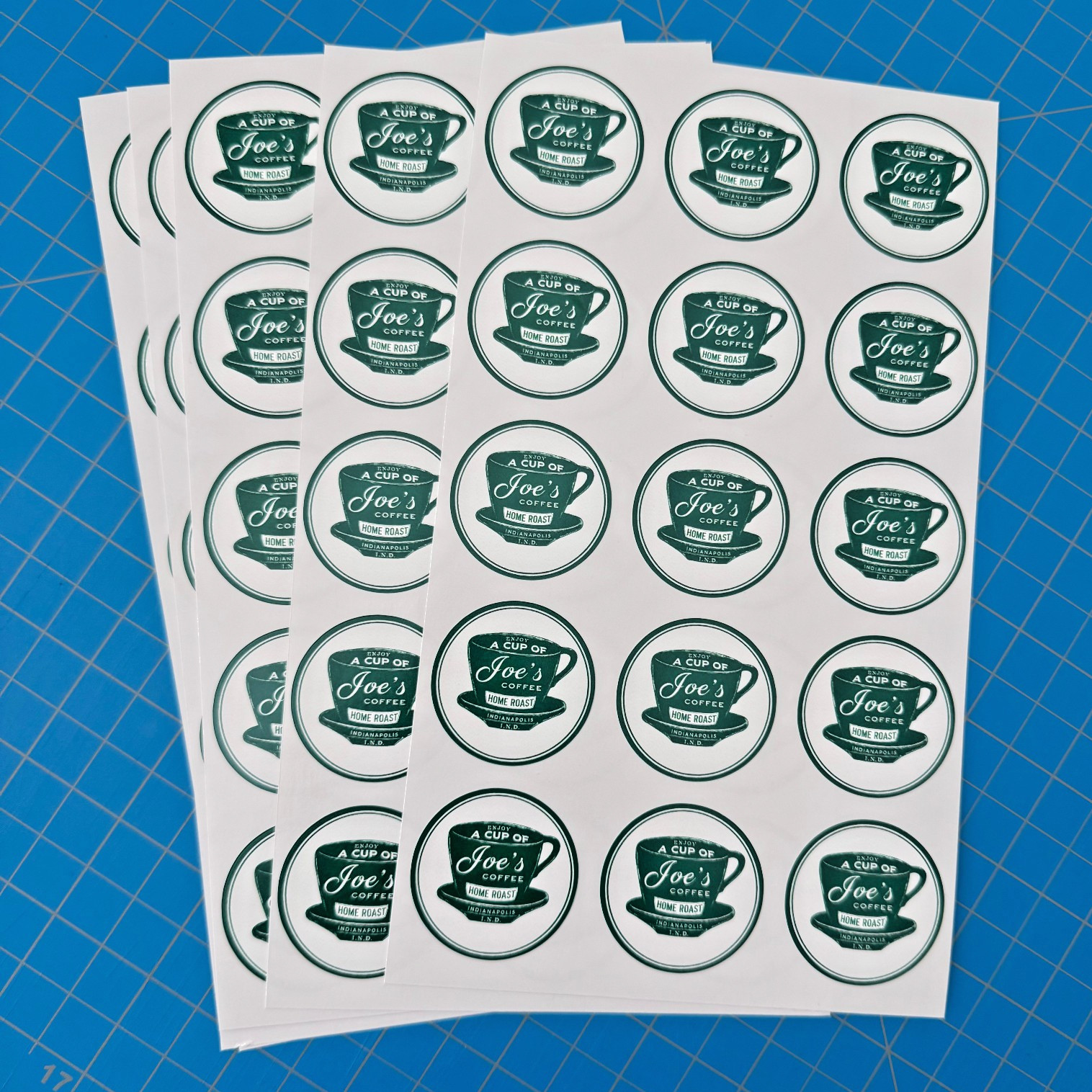 Custom Printed Stickers – Your Text or Image – Glossy/Matte – Multiple Sizes